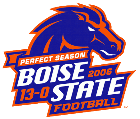 Boise State Broncos 2006 Special Event Logo custom vinyl decal